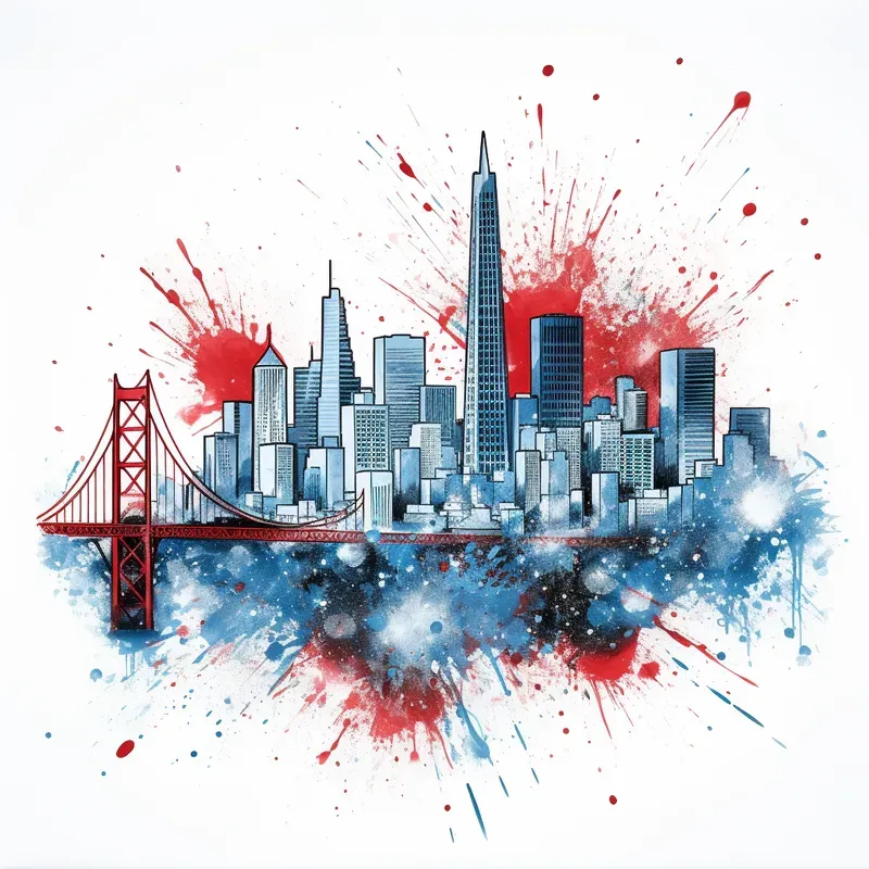 Printable Tshirts With City Prints V2