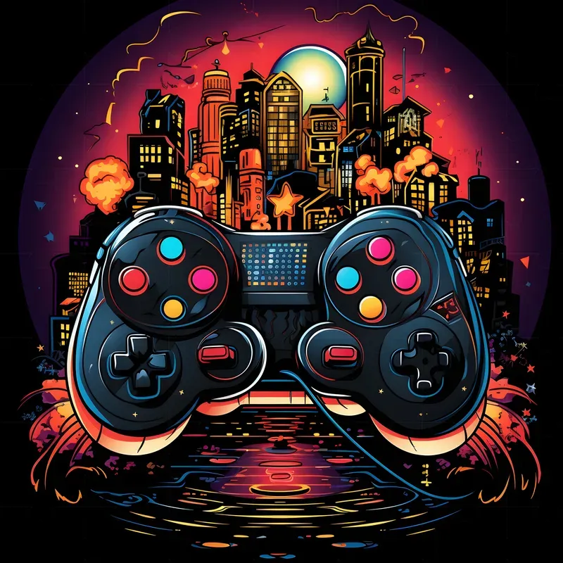 Tshirt Vectors Retro Neon