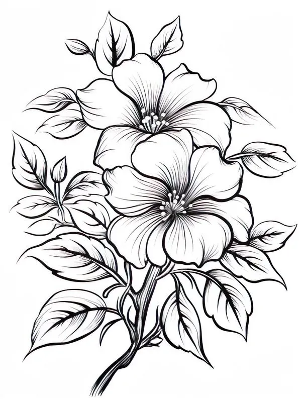 Easy Adult Coloring Pages