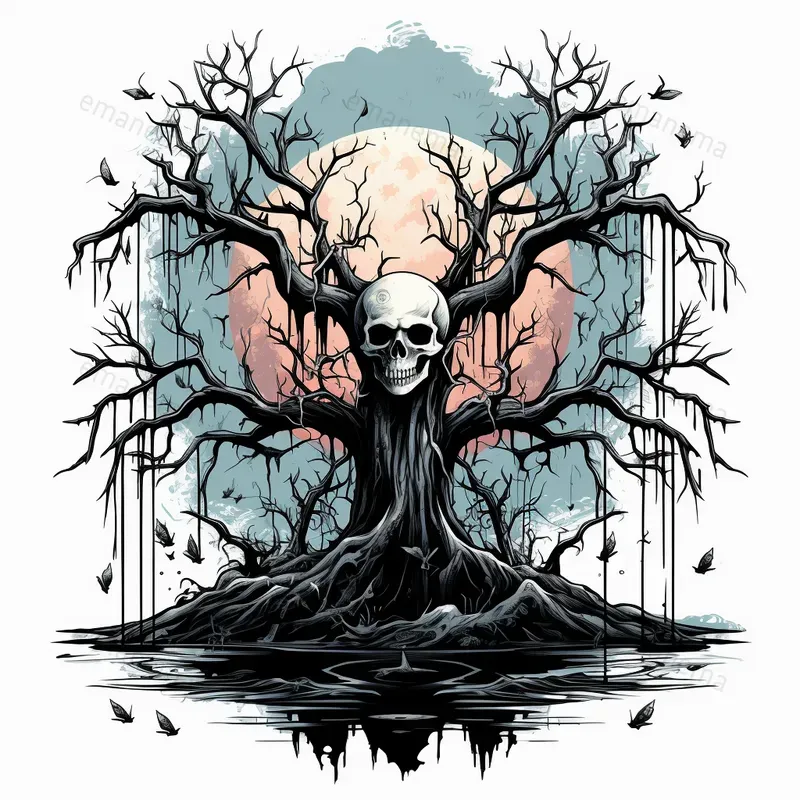 Halloween Tshirt Design Graphics