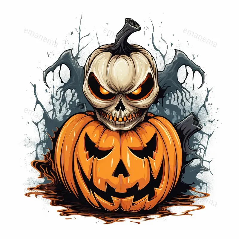 Halloween Tshirt Design Graphics