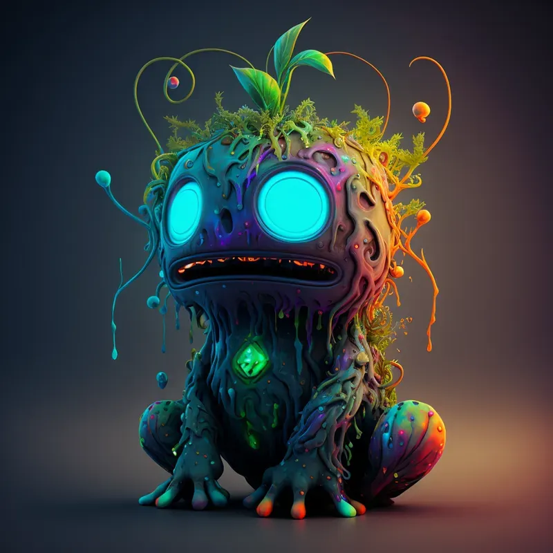 Colorful Little Monsters
