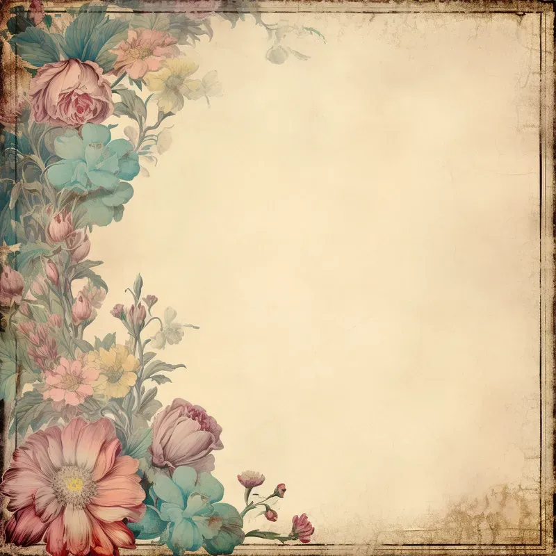 Vintage Junk Journal Paper Generator
