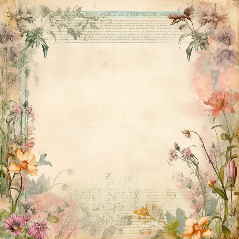 Vintage Junk Journal Paper Generator