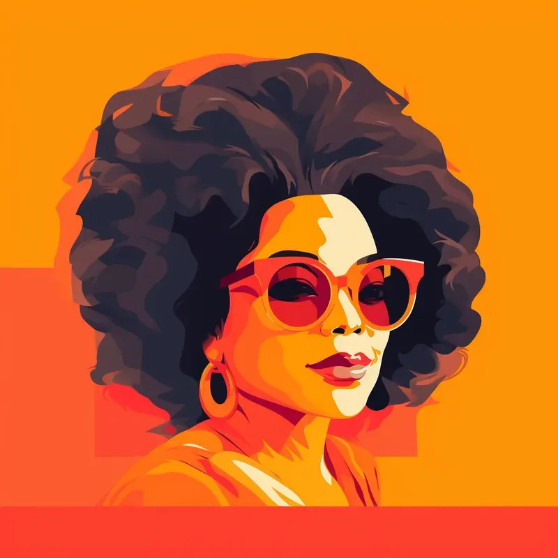 Famous People Contemporary Illustrations