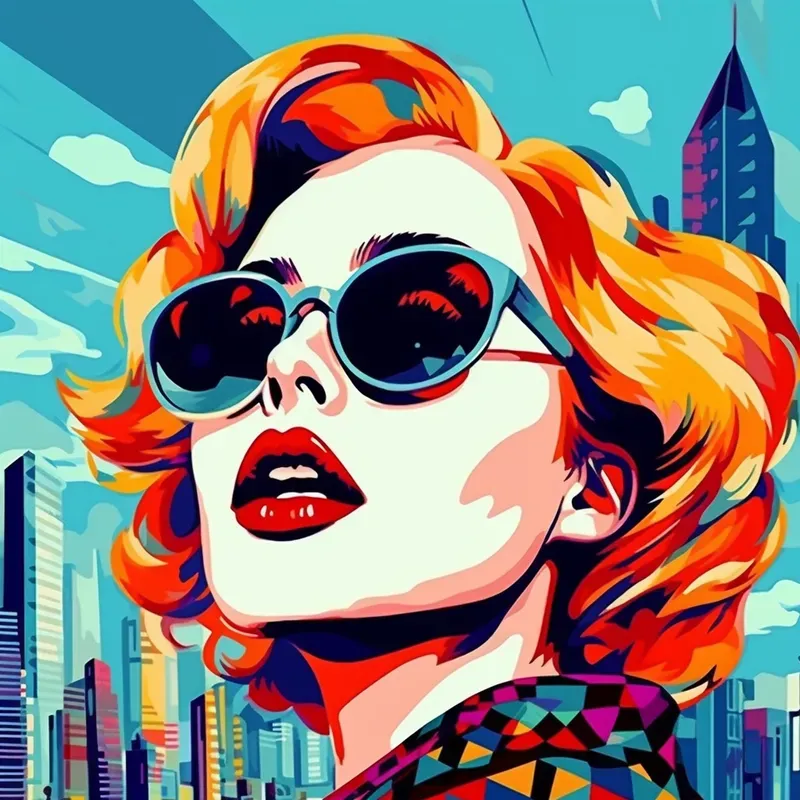 Famous People Popart Illustrations