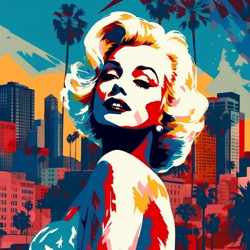 Famous People Popart Illustrations