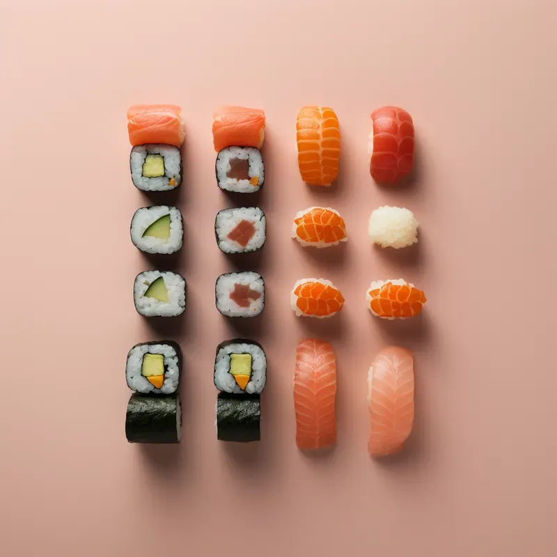 Minimalistic Artistic Food Compositions