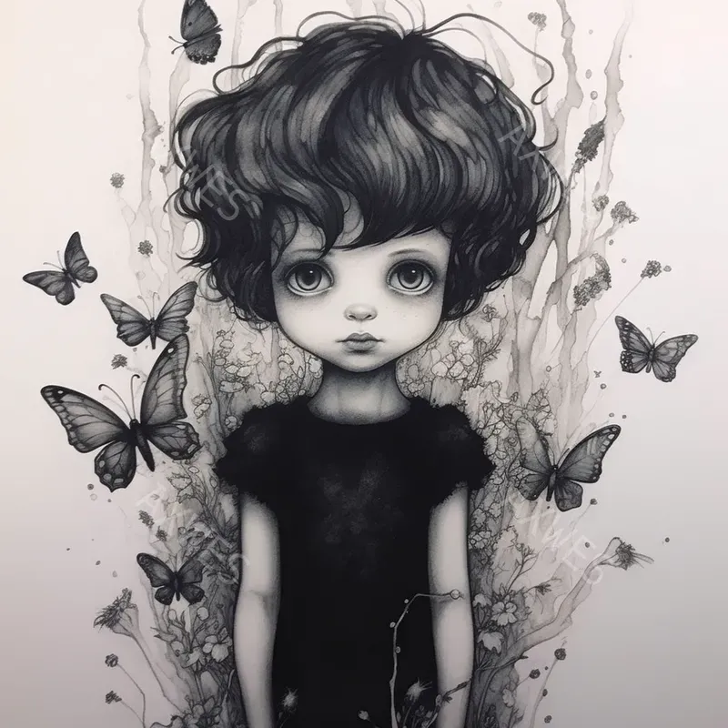 Black And White Art
