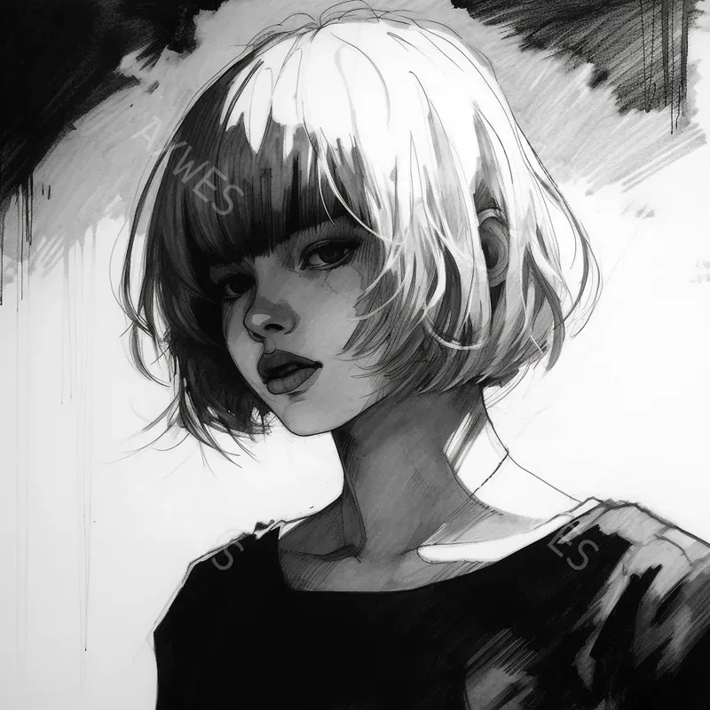 Black And White Art