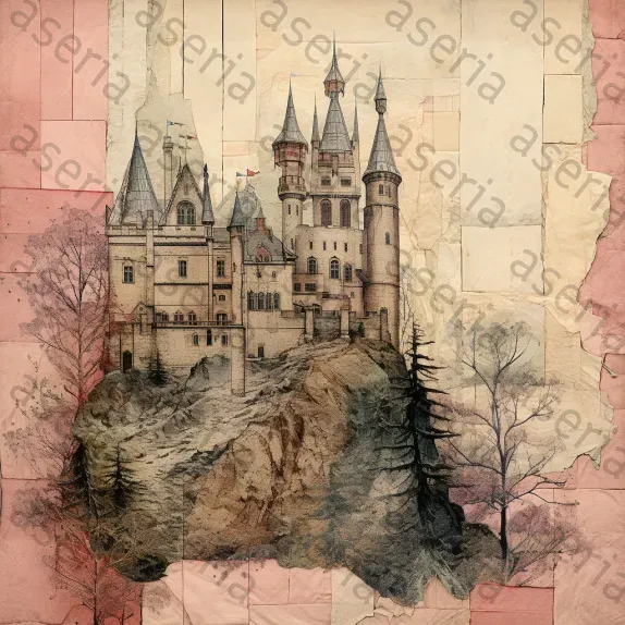 Vintage Pink Illustrations