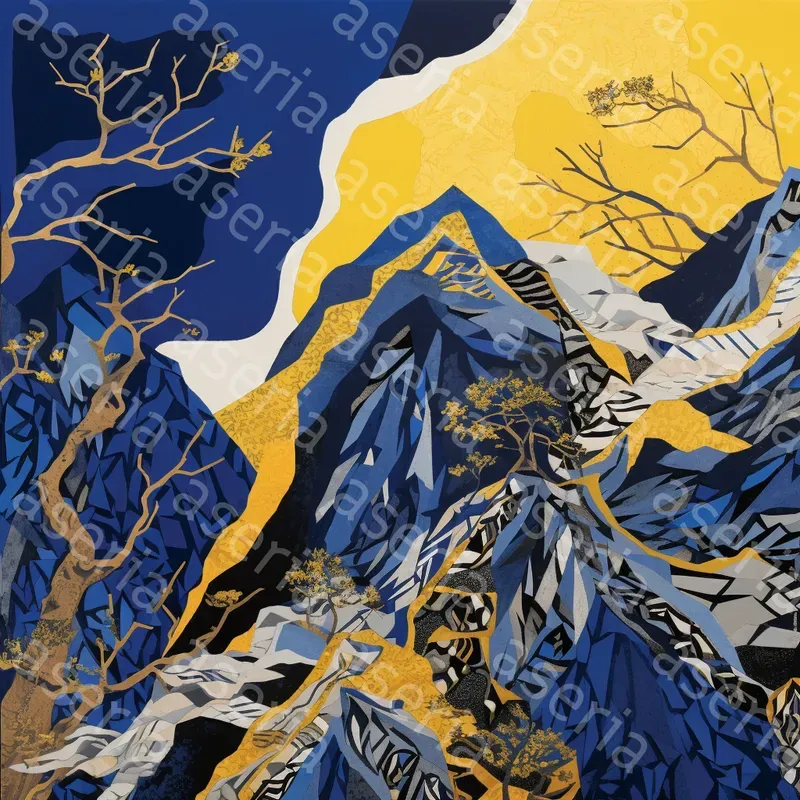 Illustrations With Broken Pieces