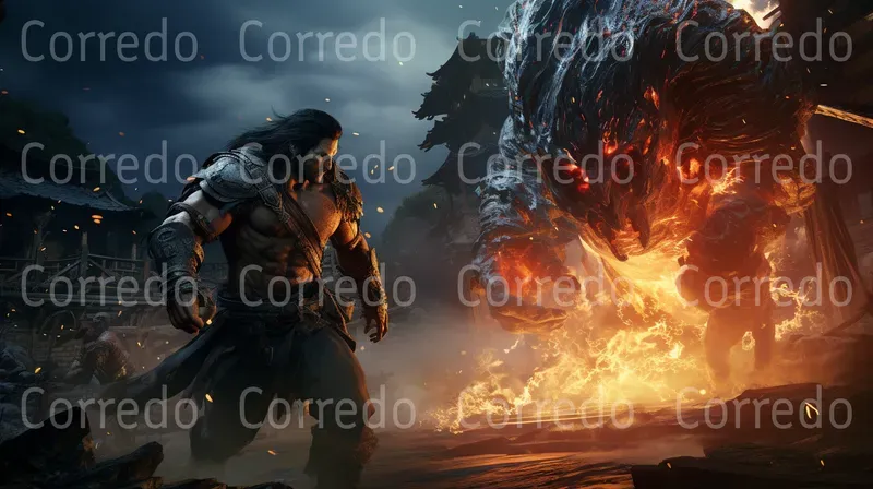 Video Game Battle Scenes