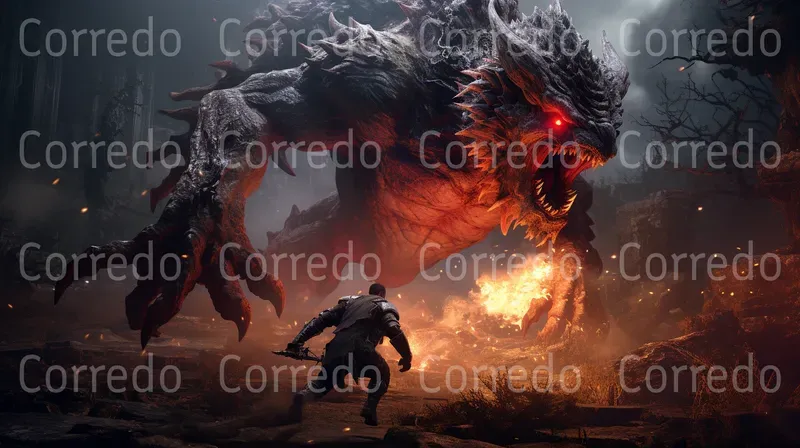 Video Game Battle Scenes