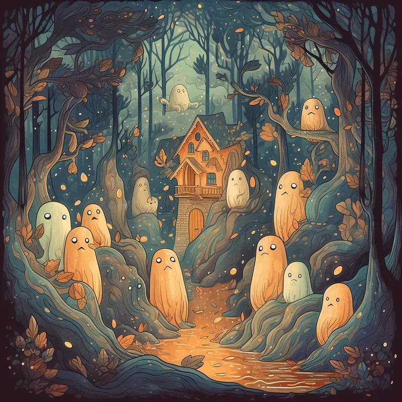 Dreamy Book Illustrations