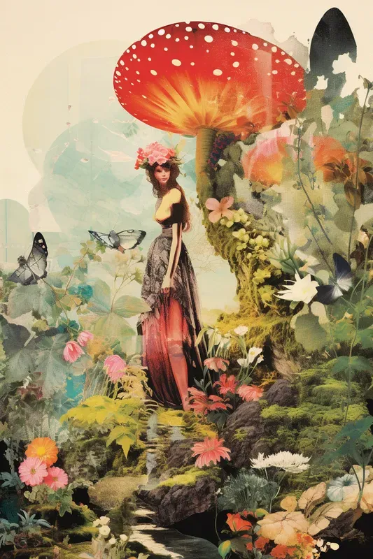 Titles Whimsical Collages Fantastical S