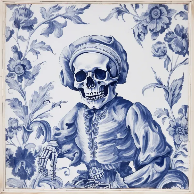 Vintage Delft Tiles