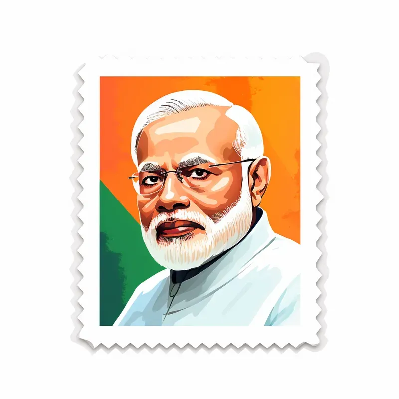 Colorful Stamp Images