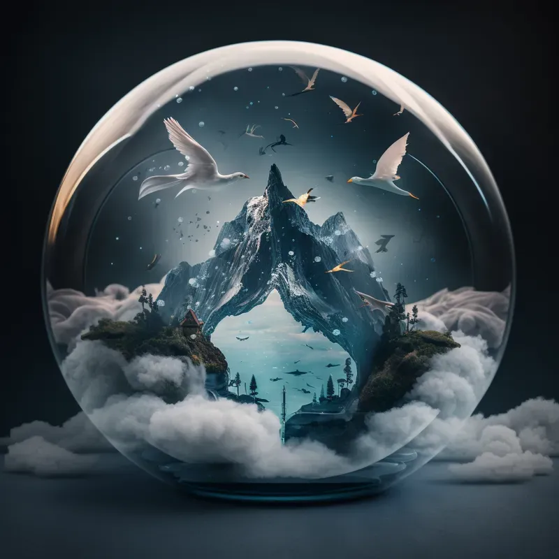 Glass Globe Worlds