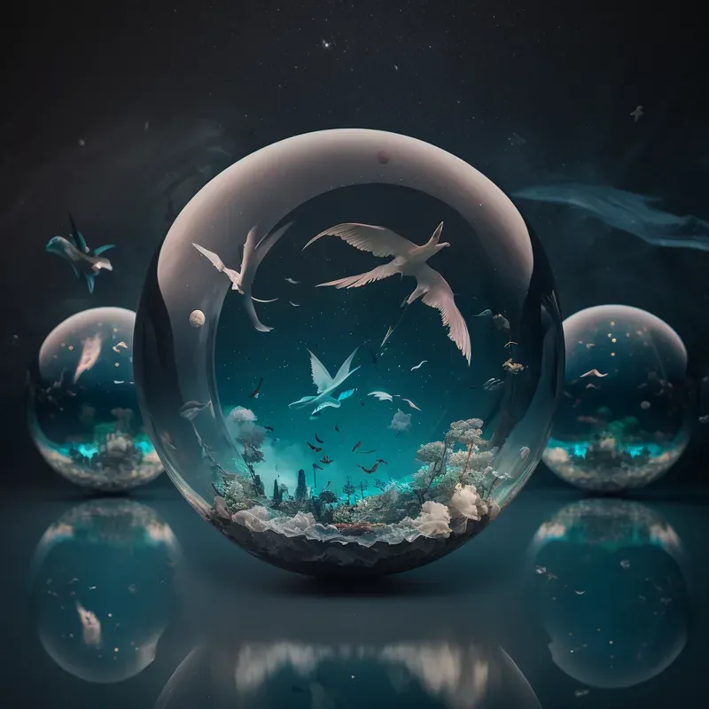 Glass Globe Worlds