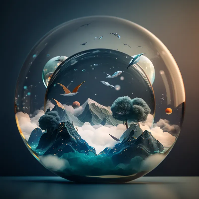 Glass Globe Worlds