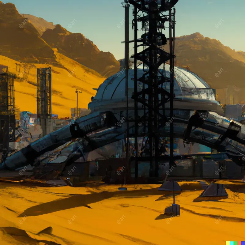 Sci-fi Digital Painting Wallpaper