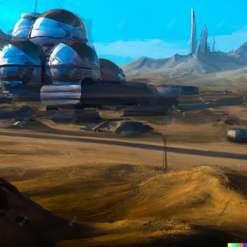 Sci-fi Digital Painting Wallpaper