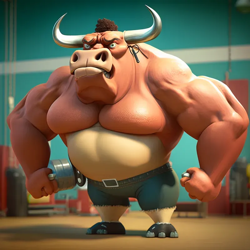 Animals On The Gym