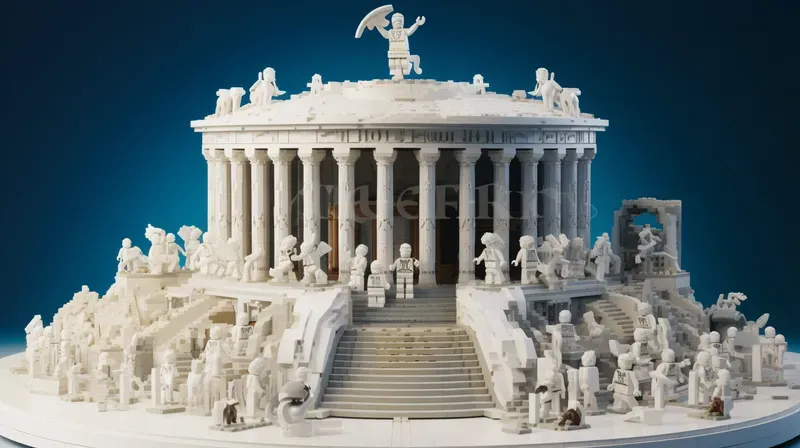 Awesome Lego Scenery Sculptures