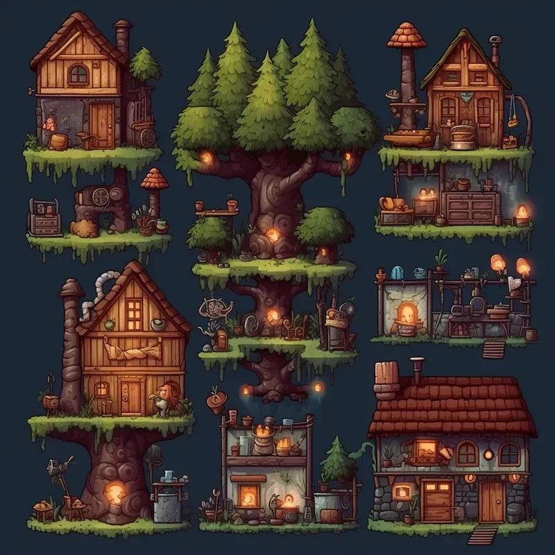 Gamedev Tools Assetpacks Houses