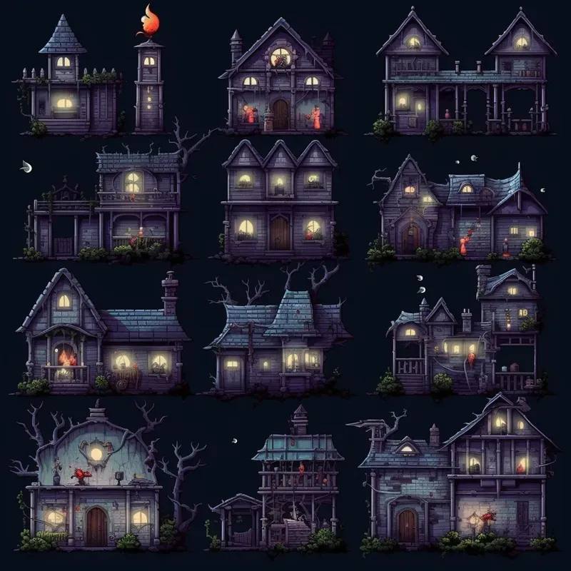 Gamedev Tools Assetpacks Houses