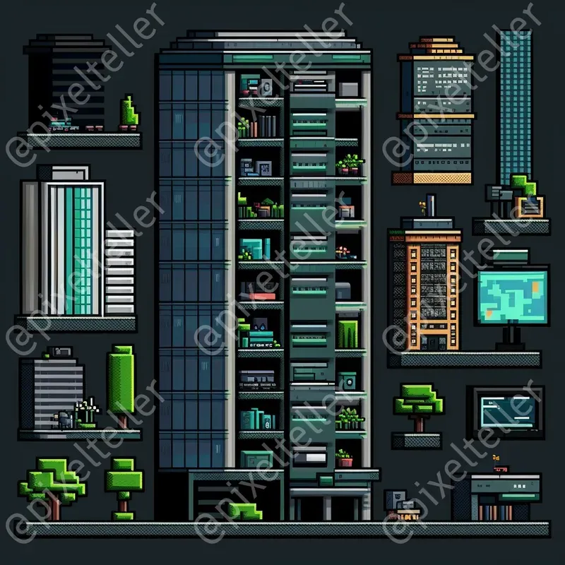 Pixel Game Asset Inspirations