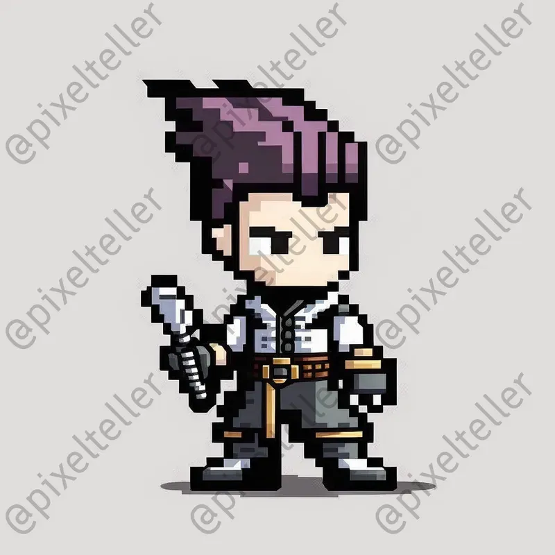 Pixel Character Design Inspirations