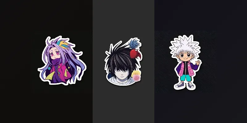 Cute Anime Manga Stickers