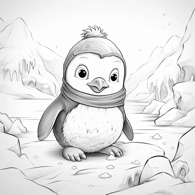 Simple Coloring Pages For Kids