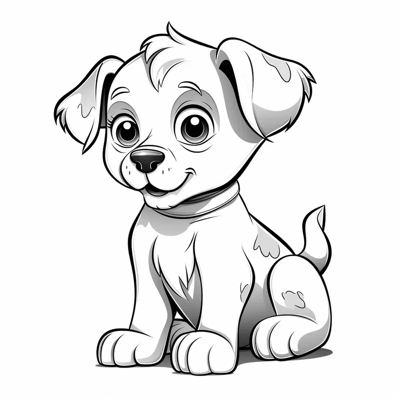 Simple Coloring Pages For Kids