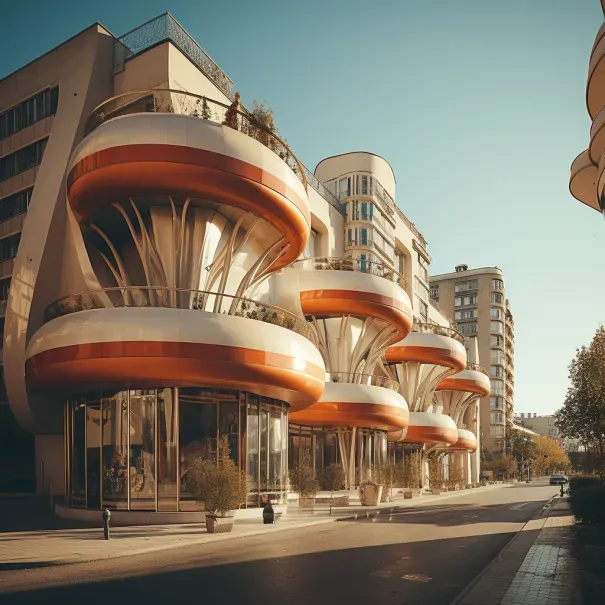 Retro Futuristic Landscapes