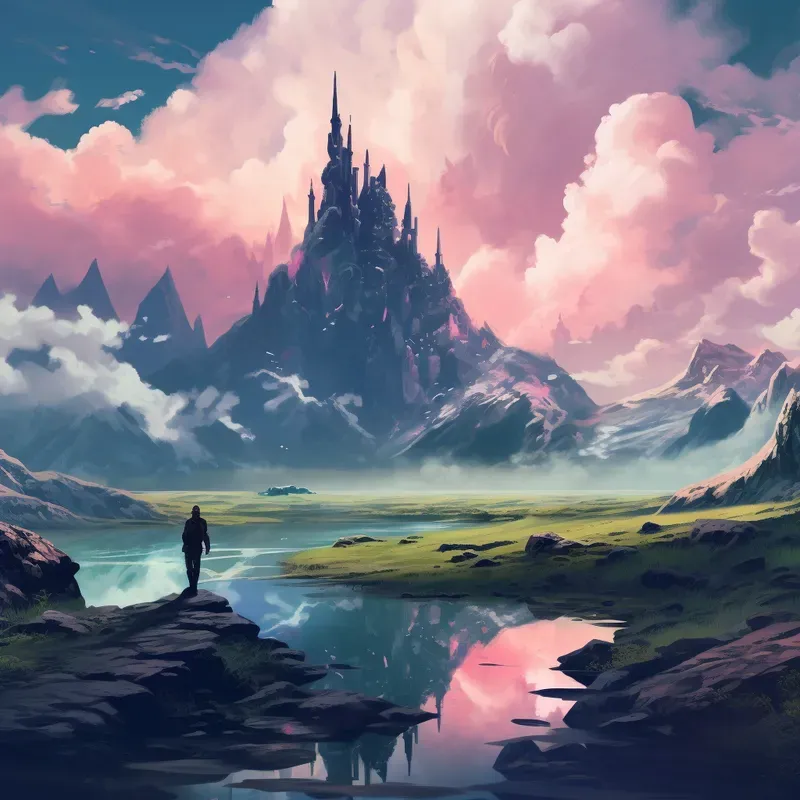 Enchanting Watercolor Fantasy Landscapes
