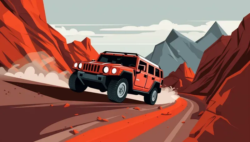 Vector Illustrations Of Sports Cars