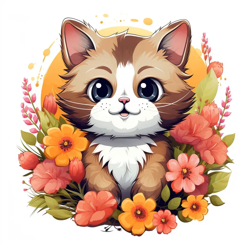Kawaii Professional Vector Tshirtscups