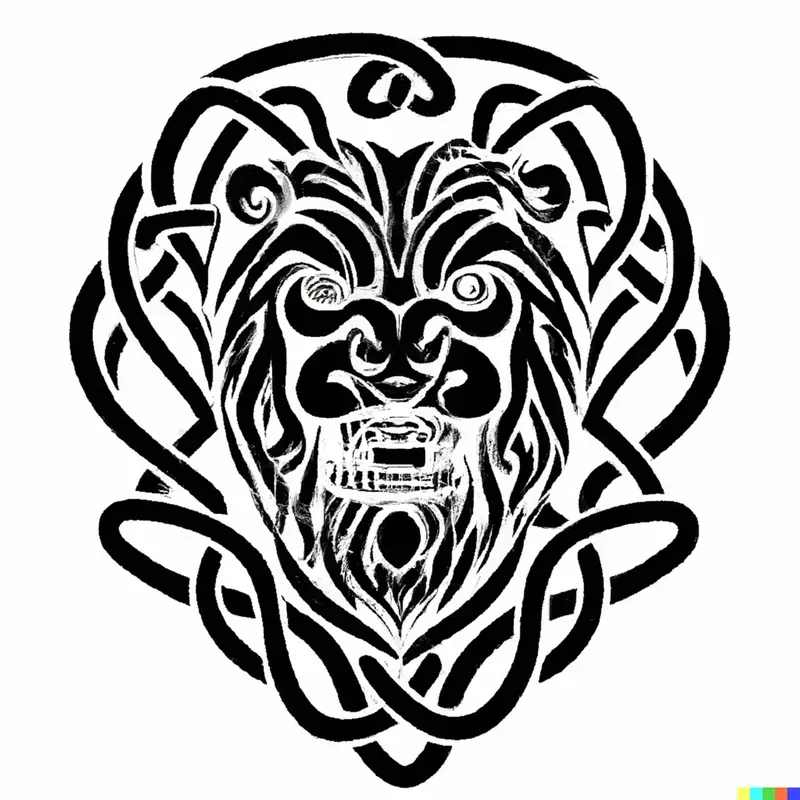 Celtic Lion Tattoo