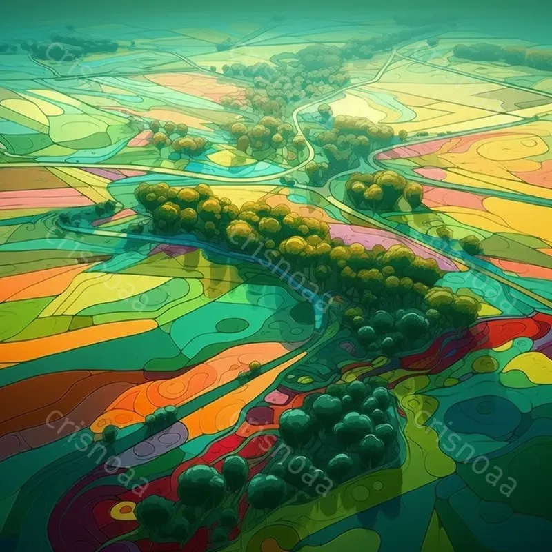 Spectacular Colorful Landscapes