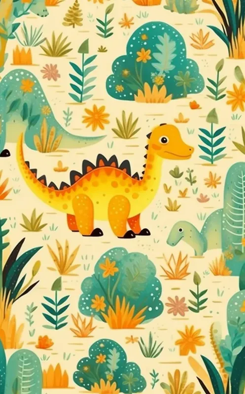 Bohemian Cartoon Style Animals