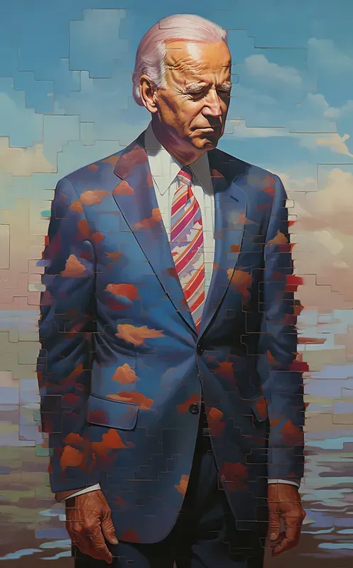 Glitchcore Celebrity Portraits