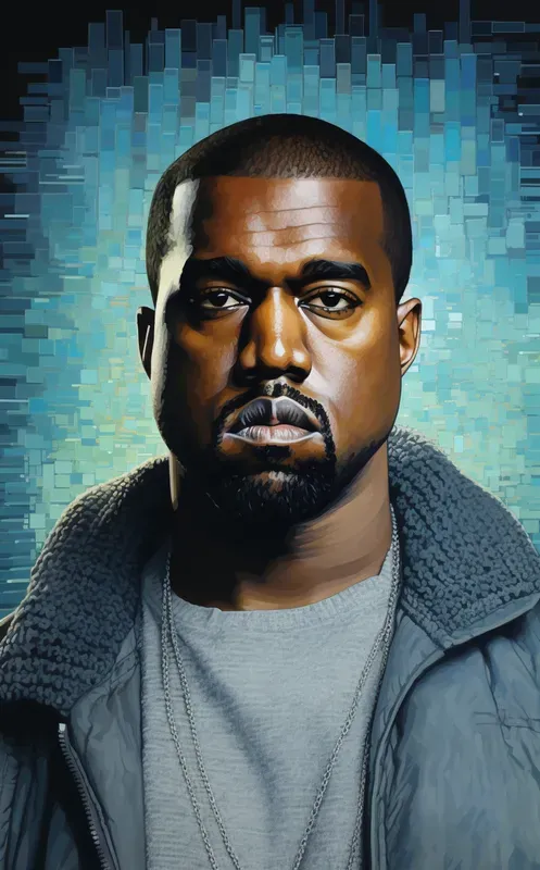 Glitchcore Celebrity Portraits