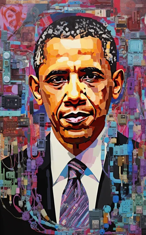Glitchcore Celebrity Portraits