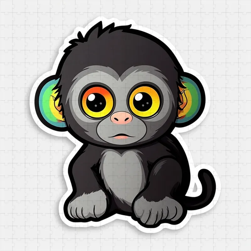 Cute Animal Stickers For Children