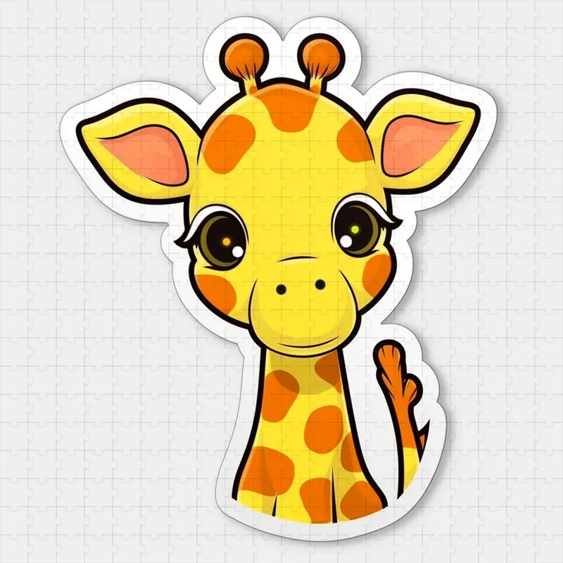 Cute Animal Stickers For Children