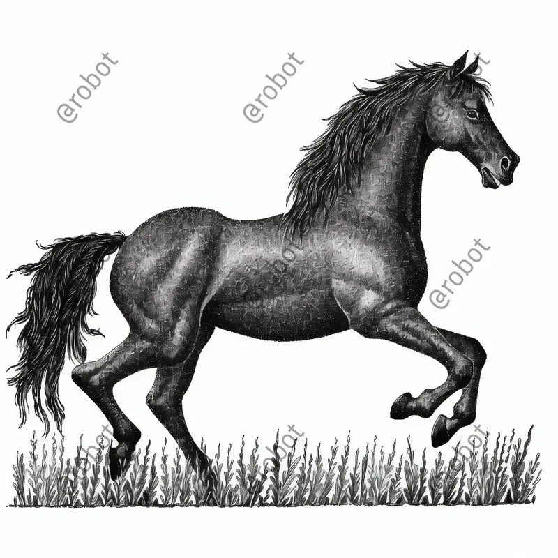 Old Dictionary Like Ink Illustrations