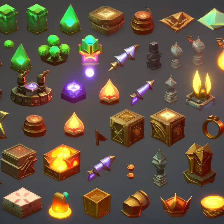 Game Asset Sprite Sheets